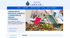 Desktop Screenshot of laboratorios-labocor.com